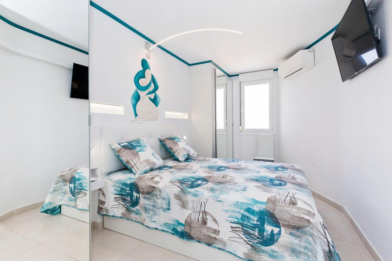 First Line Sea, Luxury Penthouse, Sea And Sunset View Vivenda Vacational Guayero 618 Daire Los Cristianos  Dış mekan fotoğraf